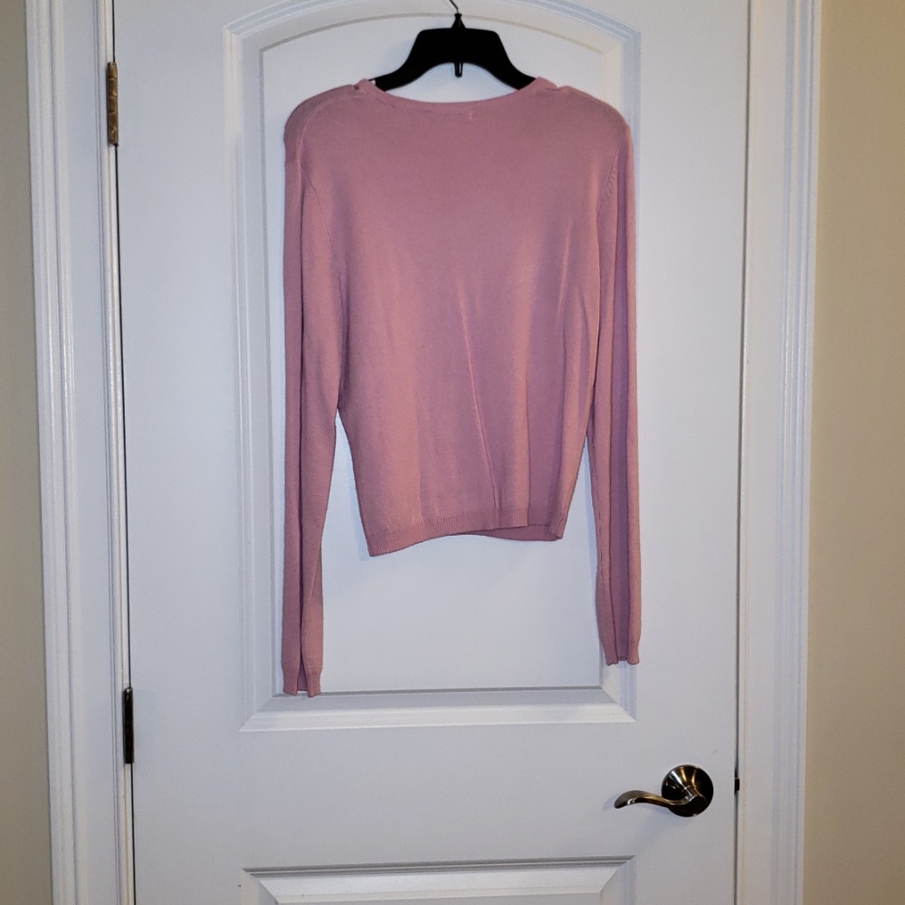 Pink Rhinestone Cardi - Picture 2 of 2